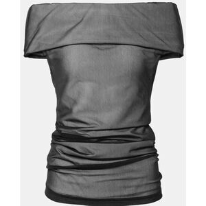 Proenza Schouler Allegra ruched off-shoulder top NWT Size 2